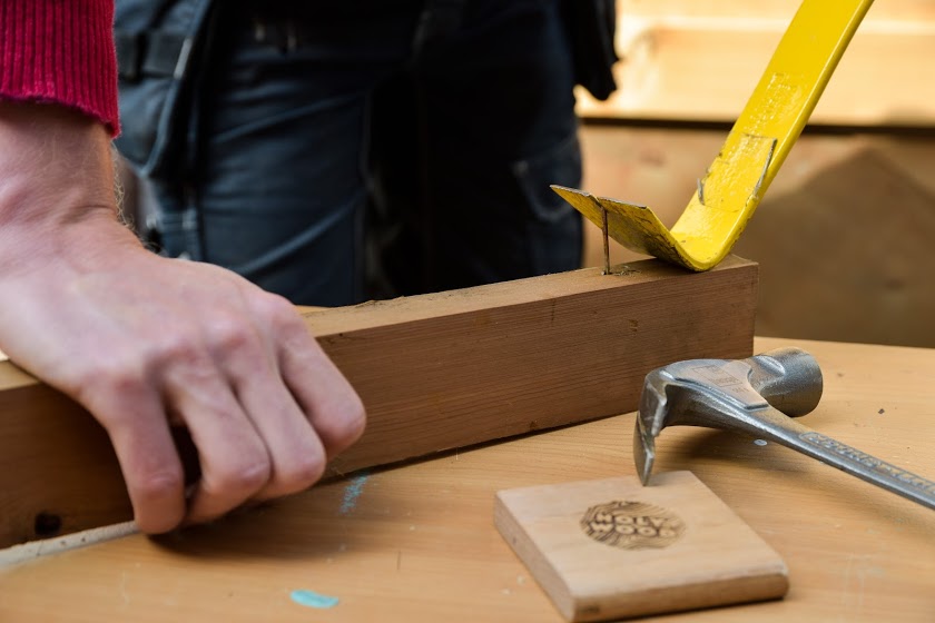 Récup de bois et menuiserie solidaire