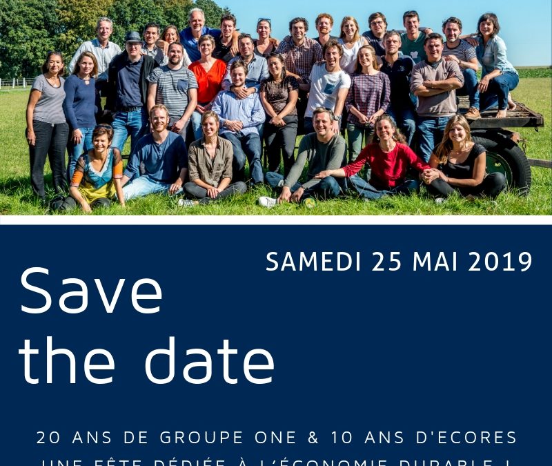 La fête de l’économie durable : Groupe One a 20 ans, EcoRes a 10 ans